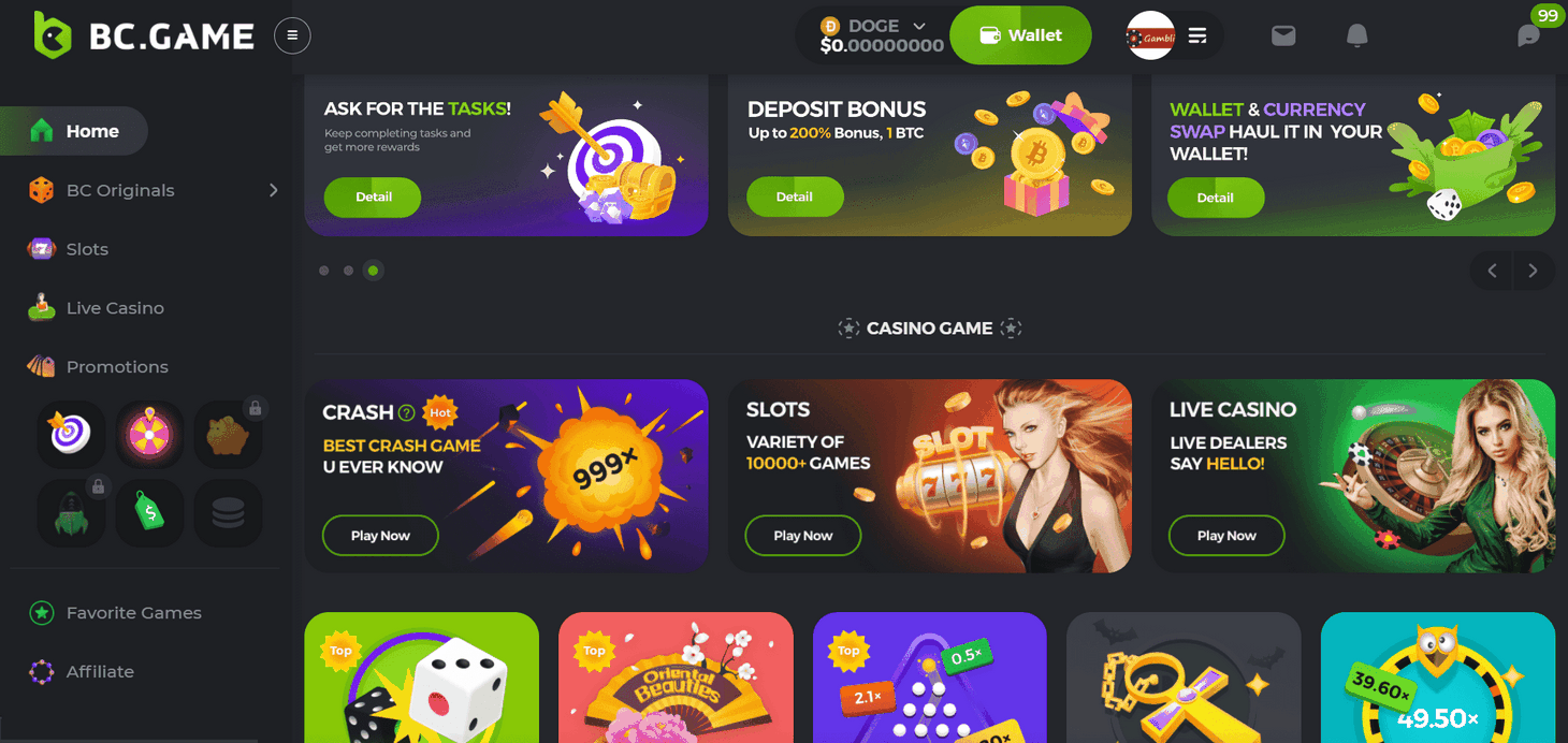 BC.Game Online Casino Testimonial 2025